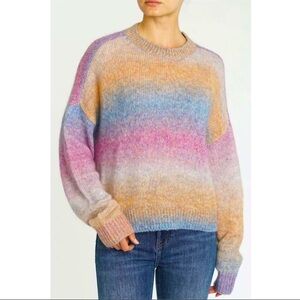 Pistola Women’s Eva Ombre‎ Crewneck Sweater Size S Wool blend